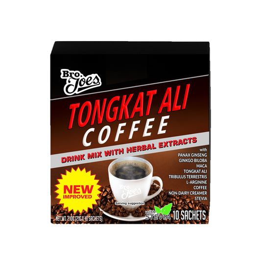 Bro Joe's Tongkat Ali Coffee Drink Mix with Herbal Extracts