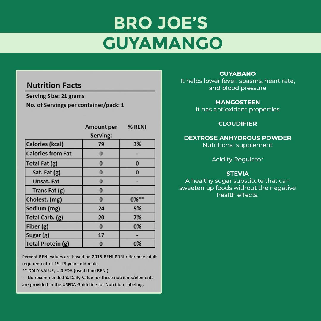 Bro Joe's Guyamango Juice